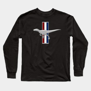 Velociraptor Mustang Logo Long Sleeve T-Shirt